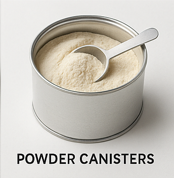 Powder Canisters